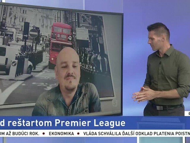 ŠTÚDIO TA3: Spolupracovník TA3 P. Mikitič o reštarte Premier League