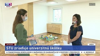 Odborná asistentka J. Maroszová o prvej univerzitnej škôlke na STU
