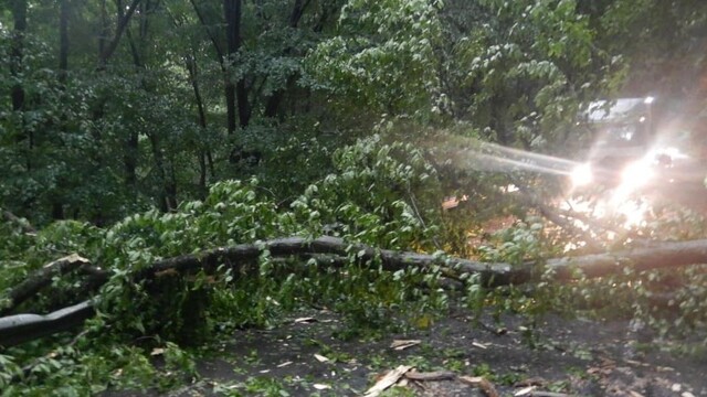 Žilinu a okolie zasiahol silný dážď, vyhlásili 3. povodňový stupeň