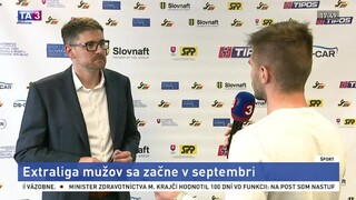 Šéf súťaží SZH P. Brunovský o novom ročníku extraligy mužov