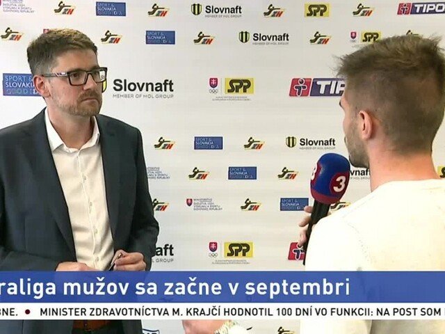 Šéf súťaží SZH P. Brunovský o novom ročníku extraligy mužov