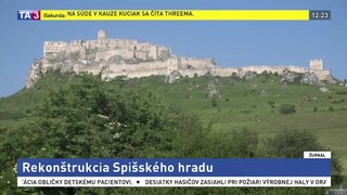 Rekonštrukcia Spišského hradu napreduje, vyžiada si milióny eur