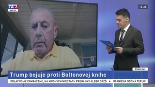 ŠTÚDIO TA3: I. Teleky o Trumpovom boji proti Boltonovej knihe
