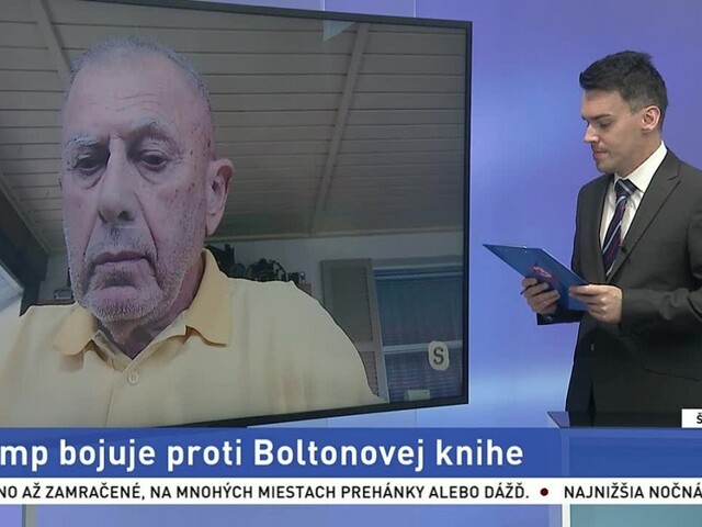 ŠTÚDIO TA3: I. Teleky o Trumpovom boji proti Boltonovej knihe