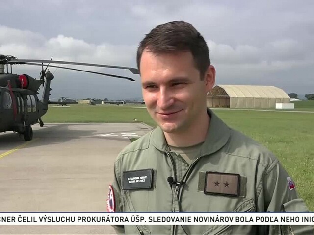 Minúty pre hrdinov: kapitán vrtuľníka UH-60 Black Hawk Ľubomír Hurajt