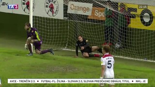 Trenčín vyhral v Zlatých Moravciach, dva góly strelil Kadák