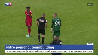 Nitre po konfliktoch pomohol teambulding, hráči zdolali Senicu