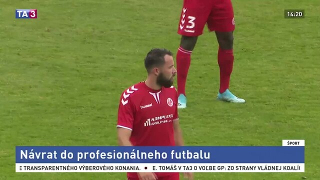 Nevídaný športový príbeh. Záložník stíha zápasy i civilné zamestnanie