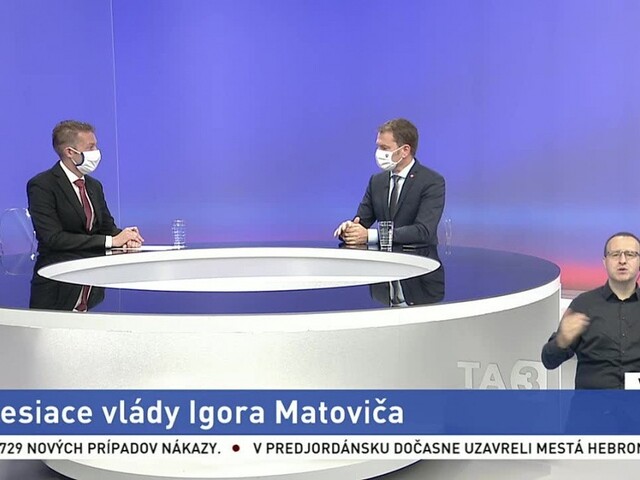 Tri mesiace vlády Igora Matoviča / Pellegriniho nový smer / Aktuálne parlamentné dianie