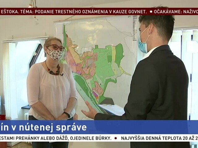 Starostka mestskej časti Devín Ľ. Kolková o Devíne v nútenej správe