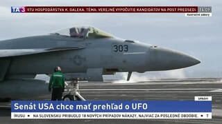 Senát USA chce kontrolu nad oddelením, ktoré skúma UFO