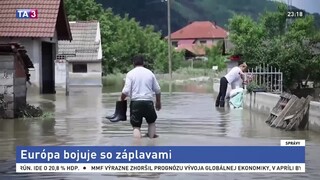 Európu trápi veľká voda, u susedov odrezala od sveta 30 obcí