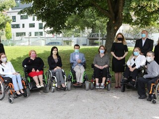 Podľa prezidentky sa situácia zdravotne postihnutých zlepšila