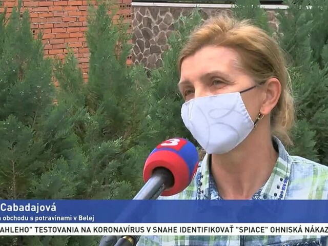 Minúty pre hrdinov: majiteľka potravín Anna Cabadajová