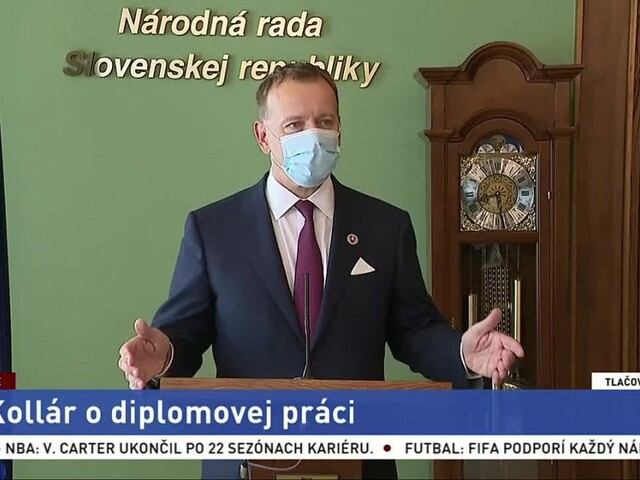 TB predsedu NR SR B. Kollára k jeho diplomovej práci