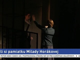 Košické divadlo si uctilo pamiatku Milady Horákovej