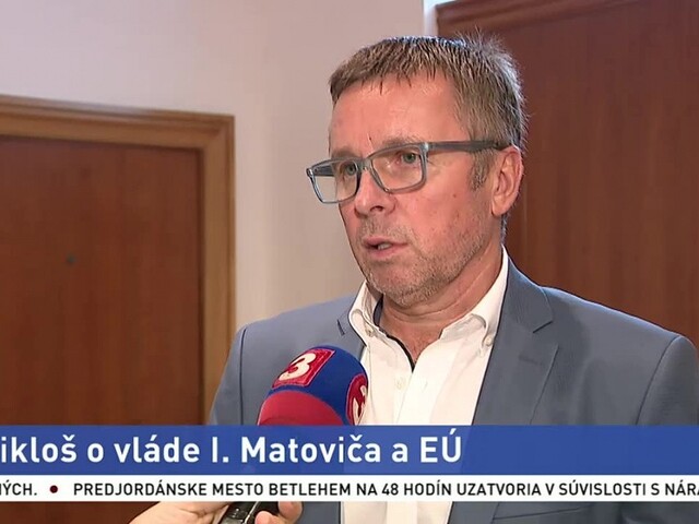 Prezident MESA 10 I. Mikloš o vláde Matoviča a EÚ