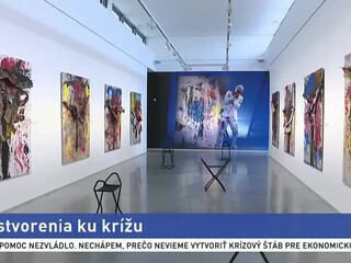 Otvorili výstavu diel Kukuru Od stvorenia ku krížu