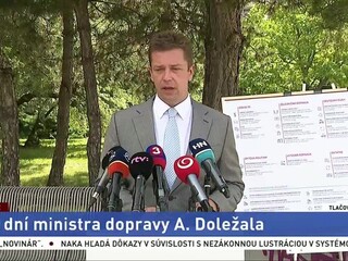Doležal sumarizoval prvých 100 dní, zahrnul D4/R7 i Višňové