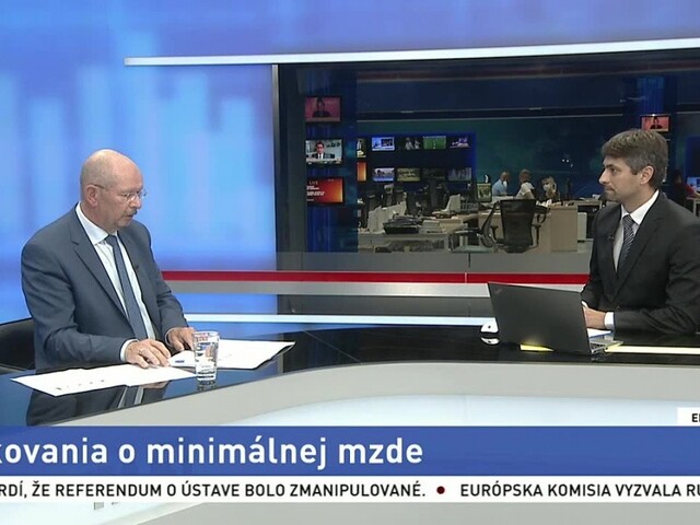 HOSŤ V ŠTÚDIU: R. Karlubík o rokovaní o minimálnej mzde