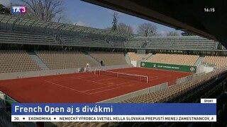 French Open bude aj s divákmi, platia však prísne pravidlá