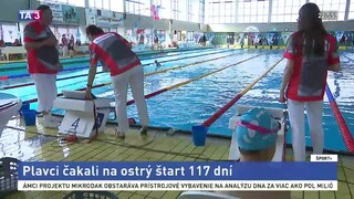 Plavci sa dočkali po 117 dňoch, Corcavid však bol bez divákov