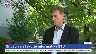 Rektor STU M. Fikar o situácii na fakulte informatiky
