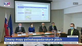 TB ministerstva pôdohospodárstva o zásadných zmenách v mape plôch