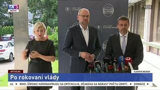 TB ministra R. Sulíka a nového šéfa ÚRSO o smerovaní úradu