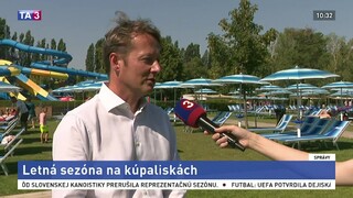 Riaditeľ kúpaliska G. Somogyi o letnej sezóne a opatreniach