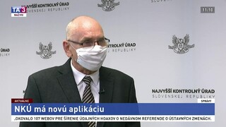 Predseda NKÚ K. Mitrík o novej aplikácii