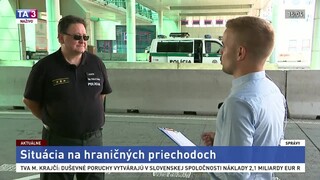 R. Gucký z ÚHCP o kontrolách na hraničných priechodoch