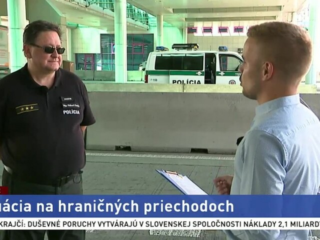 R. Gucký z ÚHCP o kontrolách na hraničných priechodoch