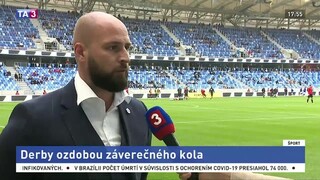 Generálny riaditeľ Slovana I. Kmotrík o závere ligovej sezóny