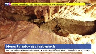 Do jaskýň chodí menej turistov, budú potrebovať finančnú pomoc