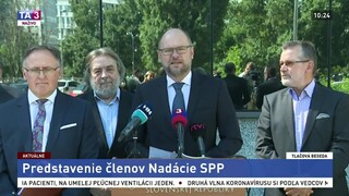 TB R. Sulíka pri príležitosti predstavenia členov Nadácie SPP