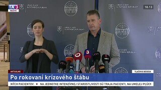TB R. Mikulca po rokovaní krízového štábu