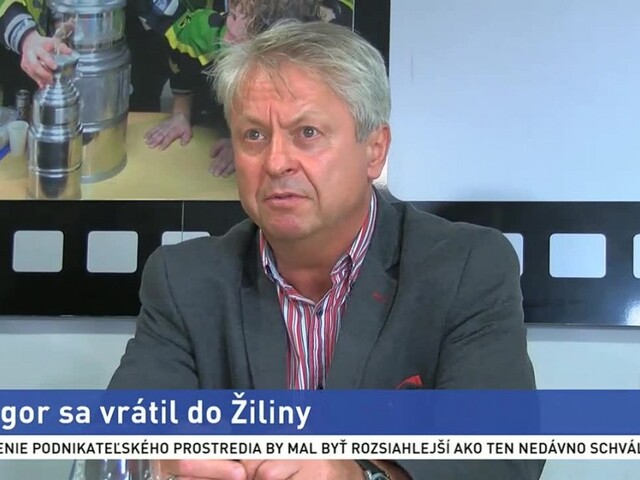 Gregor sa vracia do slovenského hokeja, povedie prvoligovú Žilinu