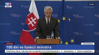 TB ministra zahraničia I. Korčoka o prvých 100 dňoch vo funkcii
