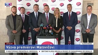 TB P. Pellegriniho o výzve premiérovi I. Matovičovi k odstúpeniu