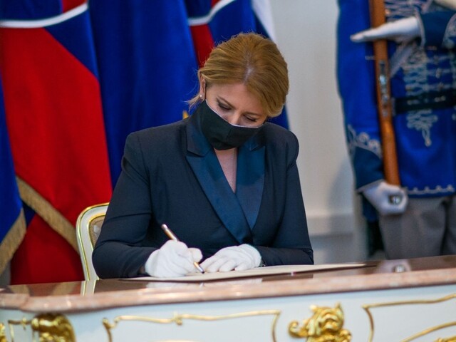 Prezidentka podpísala podnikateľské kilečko. Toto sa zmení