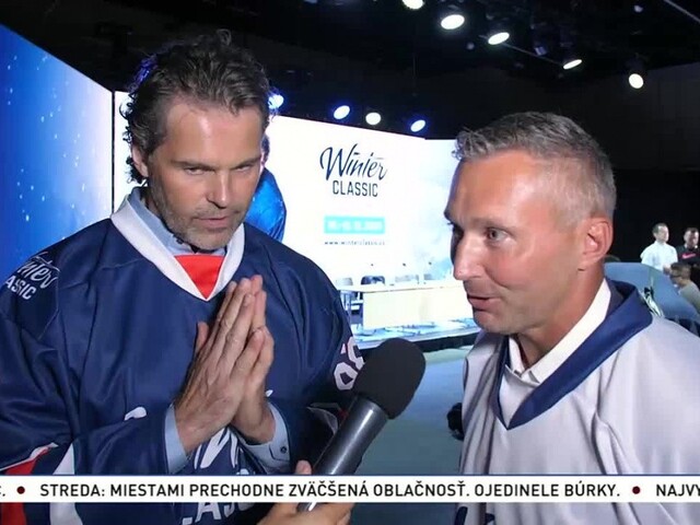 Veľký hokejový zápas. Bojovať budú slovenské a české legendy