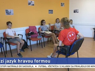 Cudzí jazyk sa môžu naučiť deti v dennom tábore hravou formou