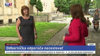 Epidemiologička A. Bražinová o cestovaní počas pandémie