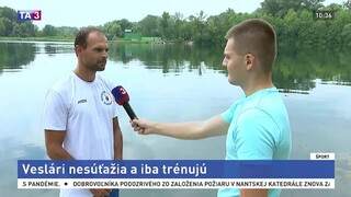 Tréner veslárov M. Verdonič o tréningu svojich zverencov