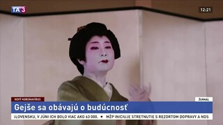 Gejše majú strach z budúcnosti, pre pandémiu sú bez práce