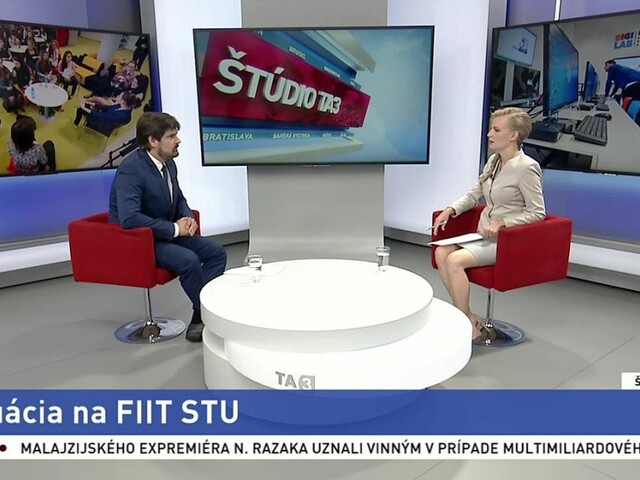 ŠTÚDIO TA3: Prodekan FIIT STU L. Šoltés o situácii na fakulte