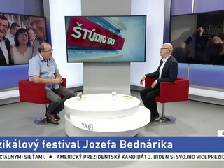 ŠTÚDIO TA3: J. Kubiš o Muzikálovom festivale Jozefa Bednárika