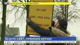 Poľské mestá, ktoré sa označili za zóny bez LGBT, EÚ nepodporí