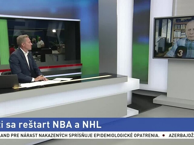 Spolupracovník TA3 I. Teleky o reštarte NBA a NHL